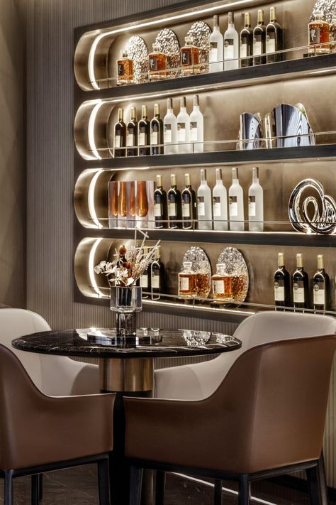 Bar Cabinet Design, Bar Counter Design, Coin Café, Home Bar Rooms, Modern Home Bar, Bar Interior Design, Luxury Bar, Home Bar Designs, Counter Design