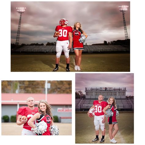 Cheerleader and football player senior pictures ❤️ Cheerleader And Football Player, Football Cheerleader Couple, Cheer Couples, Football Players Pictures, Senior Pic Ideas, Couple Senior Pictures, Cheer Photography, Football Poses, Football Couples