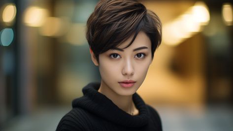 23 Short Hairstyles: Top Trend Inspiration for Japanese Women Short Korean Hairstyles For Women, Japanese Pixie Cut, Korean Short Hair Pixie, Short Hairstyle Women Japanese, Short Asian Hairstyles For Women, Japanese Pixie Haircut, Asian Haircuts Female, Short Hairstyle Women Asian, Asian Pixie Haircut