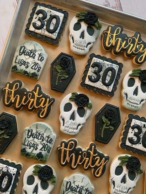 30th Birthday Cookies, 30th Birthday Party For Her, 30th Birthday Party Themes, 30th Birthday Ideas For Women, 30th Bday Party, 30th Birthday Themes, 30th Birthday Bash, 30th Birthday Party Decorations, My Twenties