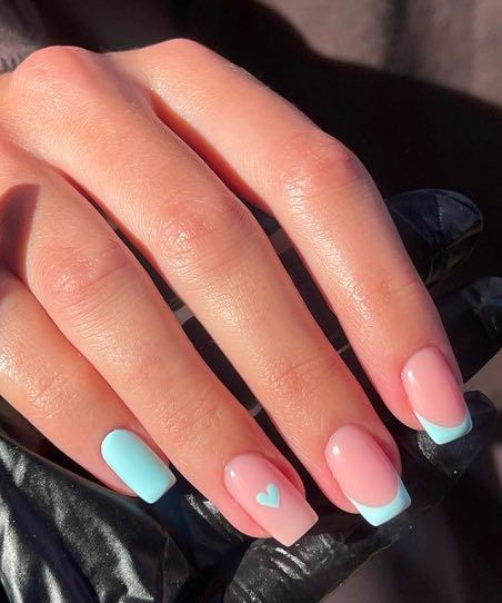 35 Bright Summer Nail Ideas – best 4 crafts.com Hello Nails, Bright Summer Nails, Cute Simple Nails, Simple Gel Nails, Summery Nails, Casual Nails, Cute Gel Nails, Tapeta Pro Iphone, Nagel Inspo