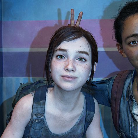 Tlou Left Behind, Ellie And Riley, Bobby Brown Stranger Things, I Love My Girlfriend, Foto Ideas Instagram, Bunny Ears, Last Of Us, Left Behind, Anime Movies