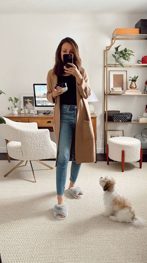 Outfits Lately (work from home outfit ideas) Remote Working Outfit, Leisure Work Outfit, Womens Work From Home Outfits, Stylish Work From Home Outfits, Work From Home Attire, Fall Wfh Outfits, Remote Outfits, Work From Home Business Casual, Work From Home Winter Outfits