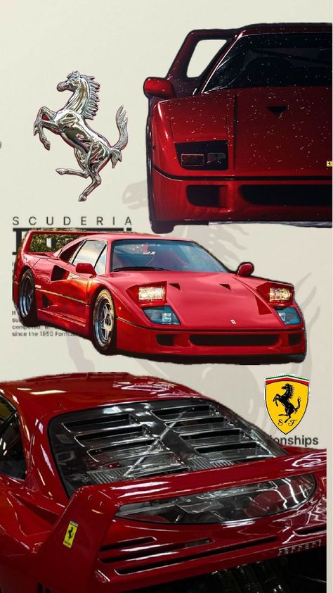 Ferrari Poster, Ferrari Cars, Cars Brand, Ferrari Testarossa, Racing Posters, Ferrari F40, Ferrari Car, Ferrari F1, Pretty Cars