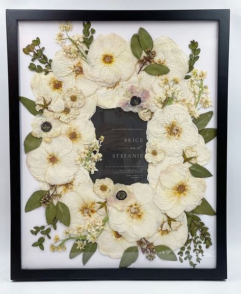 Pressed Bouquet, Modern Bouquet, Plant Activities, Wedding Bouquet Preservation, 16x20 Frame, Bouquet Preservation, Cruise Wedding, Reception Party, Post Wedding