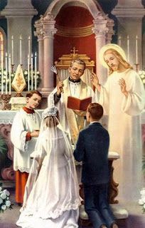 Catholic Wedding Invitations, Wedding Catholic, Catholic Marriage, Catholic Wedding Traditions, Catholic Sacraments, Jesus Christ Artwork, Traditional Marriage, Catholic Images, Catholic Priest