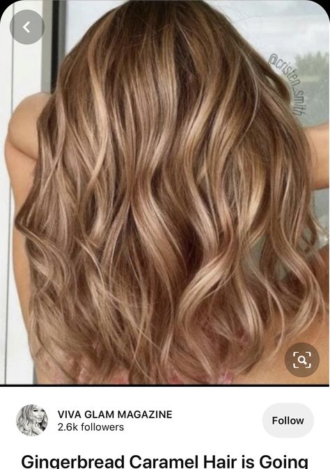 Gingerbread Caramel Hair, Pelo Color Caramelo, Gingerbread Caramel, Caramel Blonde Hair, Brown Hair Color Shades, Fall Blonde Hair, Bold Hair Color, Hair Color Caramel, Change Hair