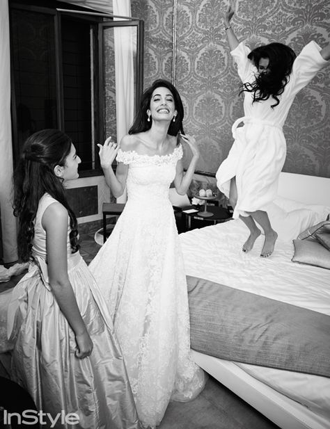 Amal Clooney Wedding Dress, Amal Clooney Wedding, George Clooney Wedding, George Clooney Amal Alamuddin, Amal Alamuddin, Celebrity Wedding Dresses, Most Beautiful Wedding Dresses, Amal Clooney, Glamorous Wedding