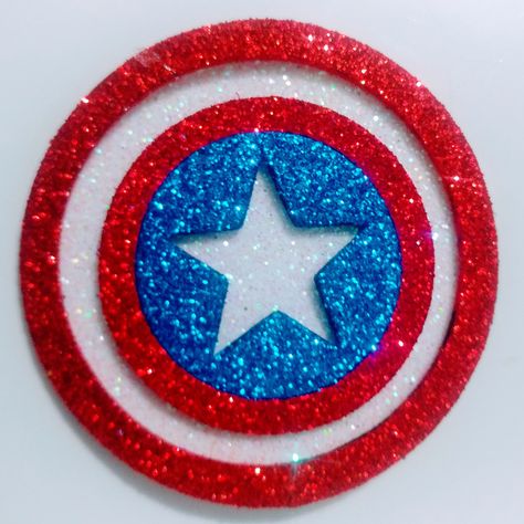 Escudo de foami diamantado, armable por piezas Superman Birthday, Avengers Birthday, Easter Hats, Graduation Cap Decoration, Cap Decorations, Diy Upcycling, Christmas Parade, Birthday Crafts, Superhero Birthday Party