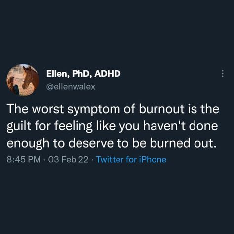 ADHD burnout is often something a little deeper. It refers to the cycle of overcommitting and overextending that leads to fatigue in people… | Instagram Burnout Quotes, Burnout Recovery, Honest Truth, Deep Thinking, Recovery Quotes, Badass Quotes, Mental And Emotional Health, Emotional Wellness, Emotional Health