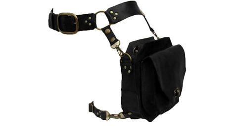 Renaissance Medieval Belt Satchel Pouch Bag Fanny Pack Gothic PU Leather Crossbody Messenger Bags Thigh Leg Hip Holster Purse Hiking Sport Chain Bags for Women Men Leg Strap Bag, Thigh Purse, Belt Satchel, Thigh Holster Bag, Hip Satchel, Steampunk Waist Bag, Hip Bag Pattern, Leg Pouch, Fanny Pack Outfit