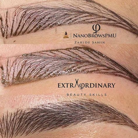 Microblading Eyebrows Training, Eyebrow Images, Nano Brows, Mircoblading Eyebrows, Becoming An Esthetician, Eyebrow Template, Sulam Alis, Bentuk Alis, Eyebrow Design