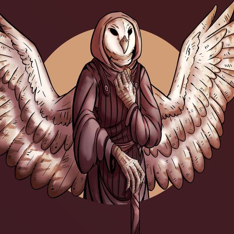 Owl Aarakocra, Dnd Tumblr, Dark Elves, Fantasy Sci Fi, Dark Elf, Barn Owl, Leiden, Role Playing, Art Blog