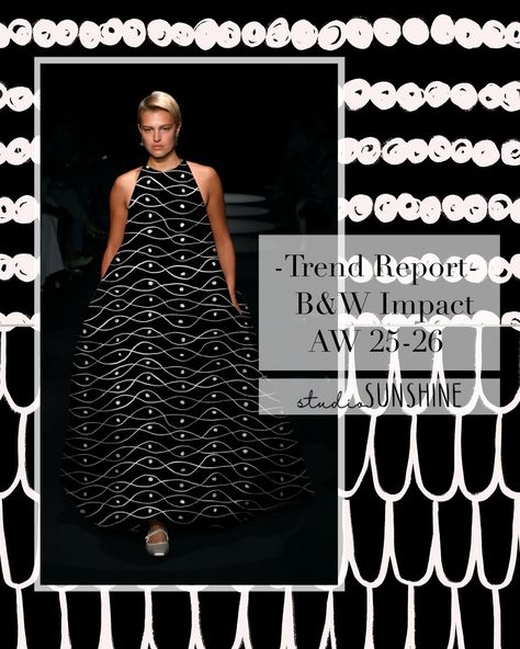 These designs are inspired from the Premiere Vision AW 25-26 trend report “Black & White Impact”. They are minimal in colour yet bold and powerful, making them great choice for fashion as statement pieces. . . #exclusivepattern #contemporarydesign #patternlicensing #tekstiilitaide #surfacepatterndesigner #surfacepattern ##printandpattern #surfacedesigner #patterndesign #surfacespatterns #pattern #patternobserver #estampados #procreatepattern #digitalartist #textiledesign #procreateart #patt... Fashion Trend Report, Fashion Forecasting, Trend Report, Trends 2024, Winter Trends, Women Trends, Surface Pattern Design, Surface Pattern, Fashion Trend