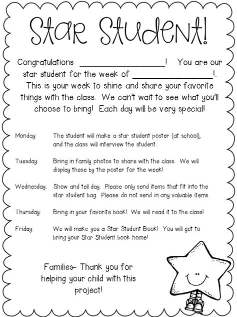 Vip Student Of The Week, Star Of The Day Kindergarten, Star Of The Week Ideas Preschool, Star Student Activities, Star Student Kindergarten, Preschool Star Student Of The Week Ideas, Kindergarten Star Of The Week, Preschool Star Of The Week, Star Student Of The Week Ideas