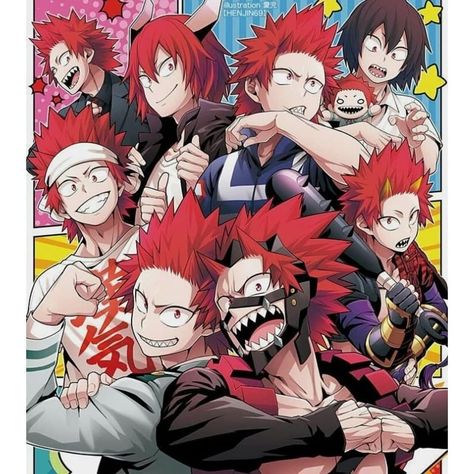 A blessing😌❤ Artis Foto Muro Collage, Kirishima My Hero Academia, Anime Wall Prints !!, Kirishima Eijirou, Anime Poster, Hero Wallpaper, My Hero Academia Memes, Anime Wall Art, Dessin Adorable