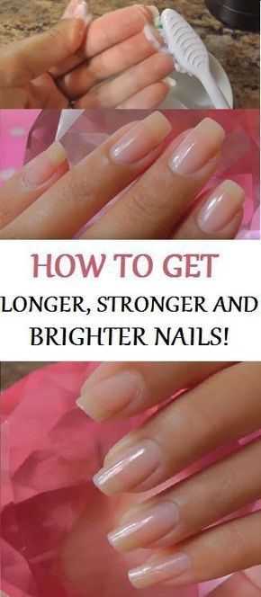 Nail Soak, Brittle Nails, Nail Growth, How To Grow Nails, Bright Nails, Strong Nails, Nail Health, Healthy Nails, Manicure E Pedicure