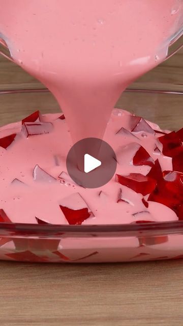 Kitchenemy on Instagram: "With only 2 ingredients I made this delicious dessert for Christmas
#cooking #recipe #easyrecipe #quickrecipes #strawberry #mousse #sweet #dessert #candy #cookingathome #cookingwithlove #dessertlover #dessertrecipe" Easy Dessert Ideas Simple, Dessert Ideas For Party, Strawberry Jello Dessert, Moist Fruit Cake Recipe, Two Ingredient Desserts, Dessert For Christmas, 2 Ingredient Desserts, Jello Dessert, Xmas Desserts