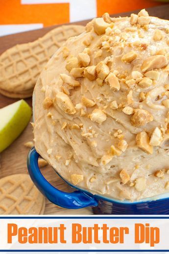 Dessert Dip Recipes, Peanut Butter Dip, Dessert Dip, Sweet Dips, Apple Dip, Slow Cooker Desserts, Dip Recipes Easy, Peanut Butter Desserts, Green Apples