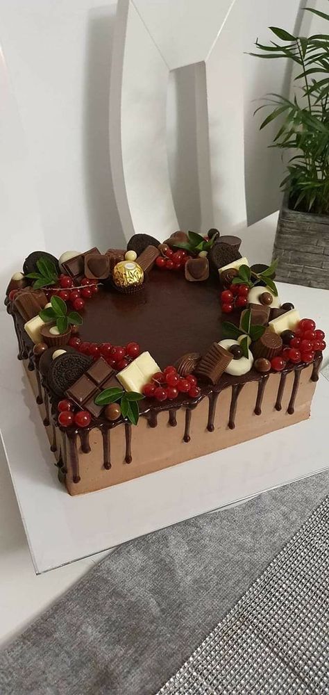 Chocolate Cake, Chocolates, Cake, Design