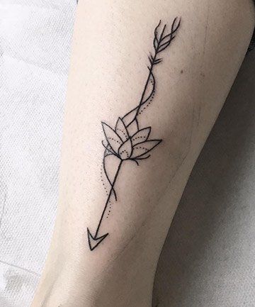 Arrow Tattoo Ribs, Arrow Tattoo Finger, Lotusblume Tattoo, Sagittarius Tattoo Designs, Arrow Tattoos For Women, Geometric Arrow Tattoo, Tattoo Arrow, Small Arrow Tattoos, Dragons Tattoo