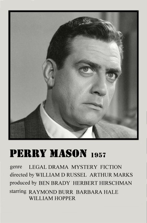 Perry Mason Tv Series, Famous Pairs, Raymond Burr, Wounded Warrior Project, Star Trek Funny, Perry Mason, Vintage Television, Television Program, Call Backs