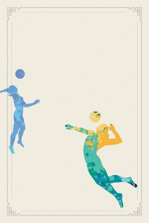 Volleyball Game Poster Background Material Background Bola Volly, Pe Background, Volleyball Tournament Poster, Bola Jaring, Poster Bola, Volleyball Backgrounds, Volleyball Poster, Volleyball Match, Volleyball Posters