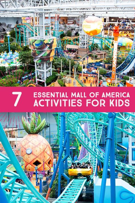 7 Essential Mall of America Activities for Kids | Dotting the Map Nickelodeon Universe Mall Of America, America Activities For Kids, Bucket List Usa, Nickelodeon Universe, Traveling Destinations, Kids Budget, Mirror Maze, Spring Getaway, Midwest Travel