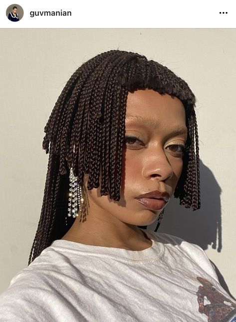 Braided Mullet Black Women, Braided Bangs Hairstyles For Black Women, Egyptian Hairstyles, Natural Afro Hairstyles, Protective Hairstyles Braids, Natural Hair Tips, Hair Crush, 4c Hairstyles, Crown Hairstyles