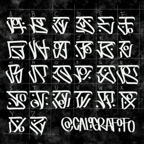 Calligrafitti Alphabet, Calligraffiti Alphabet, Retna Graffiti, Graffiti Alphabet Wildstyle, Graffiti Alphabet Styles, Alfabet Font, Graffiti Lettering Alphabet, Graffiti Art Letters, Tattoo Lettering Design