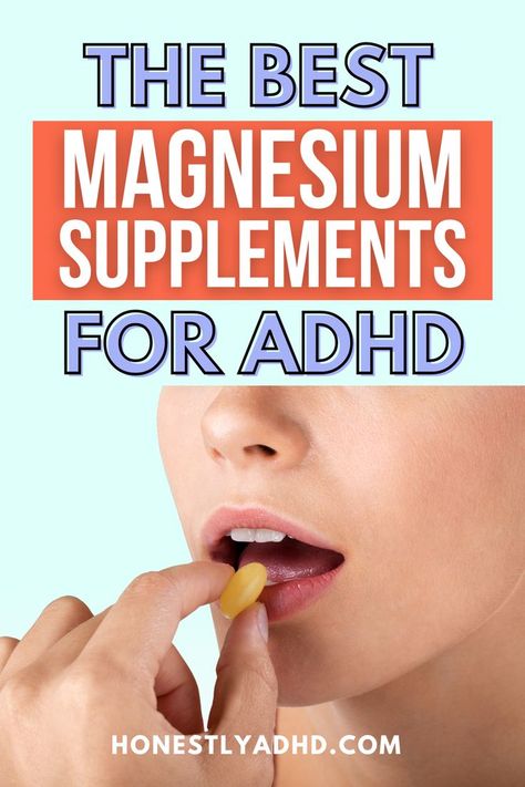 If you're looking for more ways to deal with your ADHD symptoms, it's about time you consider magnesium for ADHD. There are different types of magnesium supplements for ADHD. In this post, we discuss the benefits of magnesium for ADHD, the best forms of magnesium for ADHD, and other essential info about the relationship between magnesium and ADHD. Different Types Of Magnesium, Magnesium Types And Uses, Magnesium Types, Benefits Of Magnesium Supplements, Forms Of Magnesium, Best Magnesium Supplement, Calm Magnesium, Focus Supplements, Benefits Of Magnesium