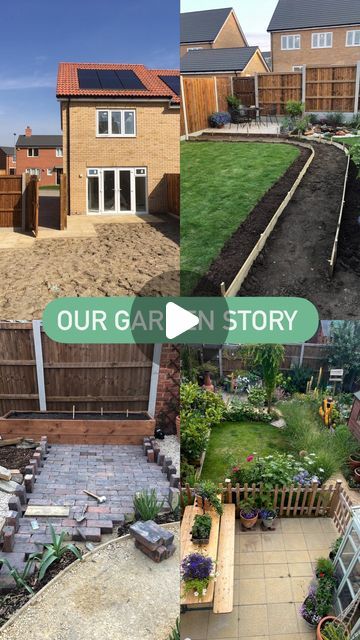 New Build Garden Design Uk, Garden New Build, New Build Cottage Garden, Garden Design New Build House, New Build Gardens Uk, New Build Garden Transformation, New Build Garden Design, Kid Friendly Garden Ideas, New Build Front Garden Ideas Uk