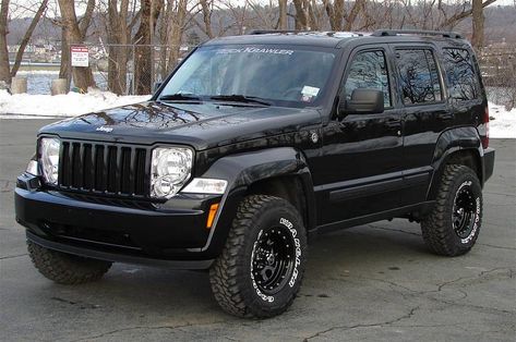 07-up ROCK KRAWLER 3.5 inch lift for jeep liberty | Larry James | Flickr Jeep Patriot Lifted, Jeep Liberty Lifted, Jeep Liberty Sport, Auto Jeep, Suv Accessories, Jeep Wheels, Badass Jeep, Black Jeep, Lifted Jeep