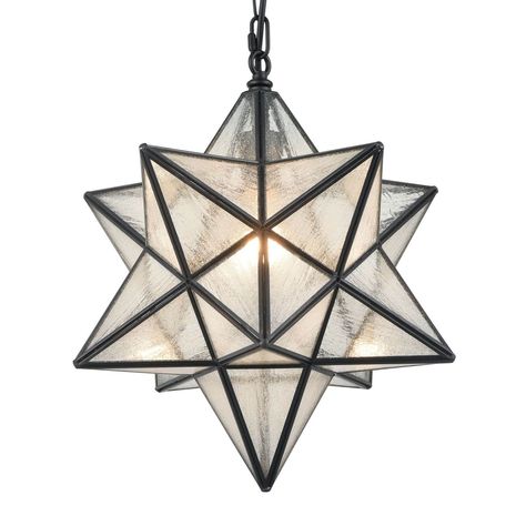 Moravian Star Pendant Light, Hanging Star Light, Star Pendant Light, Seeded Glass Pendant Light, Moravian Star Light, Seeded Glass Pendant, Moravian Star, Star Pendant Lighting, Star Chandelier