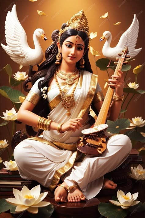 Swarasati Mata, Sarsvati Ma Photo, Saraswati Maa Ka Photo, सरस्वती माता फोटो Hd, Swarasati Maa Drawing, सरस्वती माता Hd, Saraswati Devi Hd Wallpaper, Ma Saraswati Images, Sarswati Maa Photo