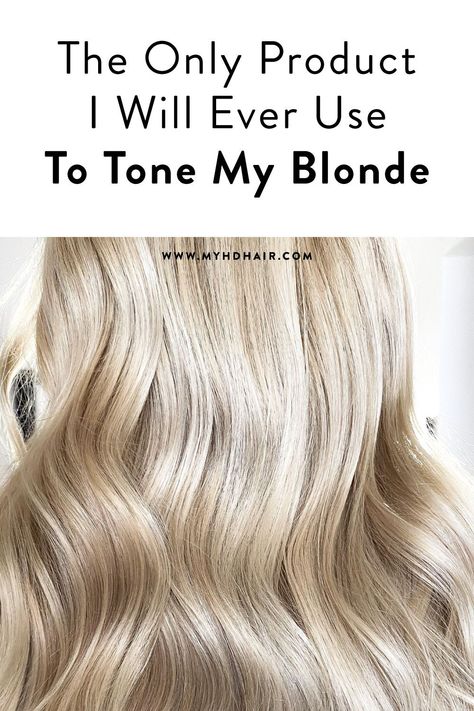 Medium Ash Blonde Hair Color At Home, Creamy Blonde Toner, How To Tone Hair At Home Blondes, How To Tone Blonde Hair At Home, At Home Blonde Hair Color, Best Blonde Hair Color At Home, How To Tone Down Blonde Hair, Hair Toners For Blonde, Tone Down Blonde Hair