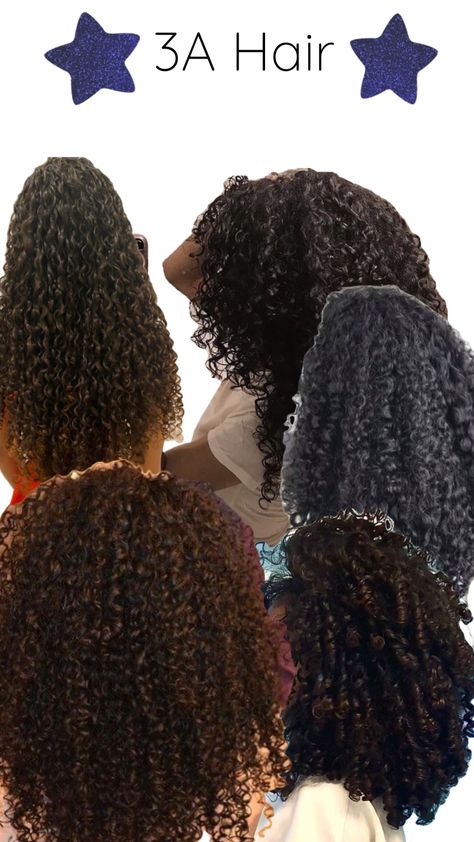 3a, 3a hair, type 3 hair, hair, type 3a hair, curly hair, curls, black girl, curly hair inspo, curly girl method, curly girl #3a #type3hair #3ahair #curls #hair 3b Natural Hair, Type 3a Hair, Type 3 Hair, Hair Type Chart, 3a Curly Hair, 3a Hair, 3b Hair, Type Chart, Curly Hair Care Routine