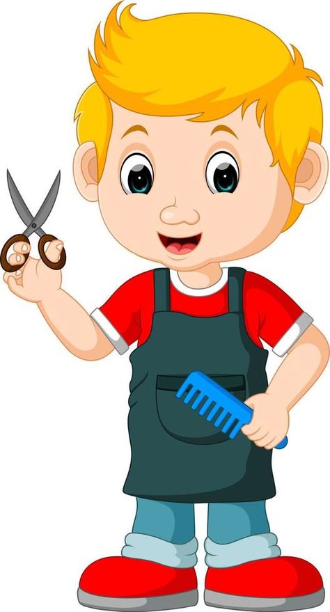 barber man cartoon Barber Drawing, File Cover Decoration Ideas Project School, Barber Cartoon, Community Helpers Clipart, Community Helpers Pictures, Community Helpers For Kids, Barber Pictures, Community Helpers Preschool Crafts, Sequencing Activities Kindergarten