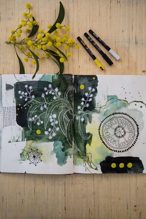 5 Creative Ways to Use Sketchbooks — LAURA HORN ART Drawing Ideas Creative Sketchbooks, Quilt Postcards, Laura Horn Art, Gcse Sketchbook, Laura Horn, Watercolour Sketchbook, Drawing Ideas Creative, Sketchbook Spread, Sketchbook Layout