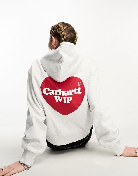 Carharrt Outfit, Carhartt Hoodie Outfit, Carhartt Outfit, Carhartt Pullover, Pantalon Carhartt, Carhartt Hoodie, Outfit Hoodie, Stop Scrolling, Carhartt Women