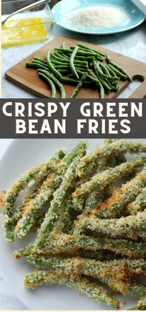 Healthy Green Bean Fries, Veggie Sides For Burgers, Healthy Side With Burgers, Veggie Burger Sides, Healthy Burger Sides Dishes, Healthy Sides With Burgers, Burger Side Dishes Healthy, Heart Healthy Side Dishes, Healthy Burger Sides