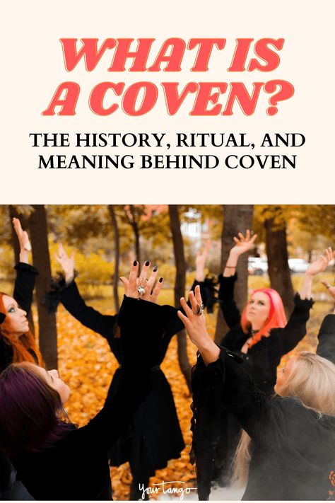 What Is A Coven? | YourTango #spirituality #coven #witches Witches Coven Party, How To Start A Coven, Spirit Symbols, Group Of Witches, Coven Witches, What Is A Witch, Witches Coven, Three Witches, Blair Witch Project