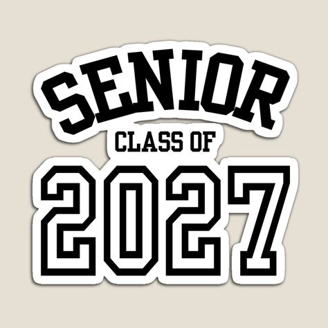 Get my art printed on awesome products. Support me at Redbubble #RBandME: https://www.redbubble.com/i/magnet/Class-of-2027-seniors-congratulation-graduation-2026-by-erozzz/164202001.TBCTK?asc=u 2027 Graduation, Class Of 2027, Congratulation Graduation, Design Kaos, Bathroom Redesign, Congratulations Graduate, Awesome Products, My Art, Magnets