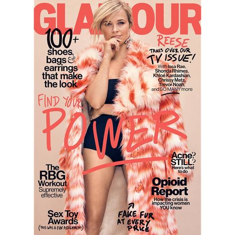 Glamour         ** Read more at the image link. (This is an affiliate link) #MagazineSubscriptions Stephanie Laurens, Health Magazine Cover, Women's Runway Fashion, Issa Rae, Glamour Magazine, Cool Magazine, Magazine Cover Design, Health Magazine, Reese Witherspoon