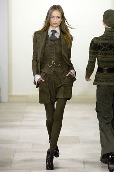 Woman In Suit, Ralph Lauren Fall, Ropa Diy, Ralph Lauren Collection, Look Vintage, Mode Vintage, Suit Fashion, Suit And Tie, Mode Style