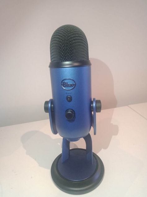 Blue Yeti Microphone Yeti Microphone, Blue Yeti Microphone, Blue Microphones, Blue Yeti, Usb Microphone, Microphones, Midnight Blue, Musical Instruments, Youtube Videos