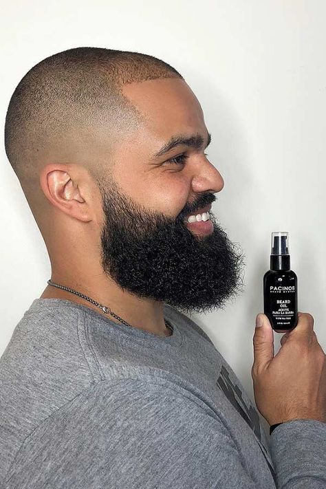 Beard Products For Men, Mens Beards, Black Beard Styles, Homemade Beard Oil, Black Men Beard Styles, Best Beard Oil, Black Hair Growth, Beard Designs, Natural Beard