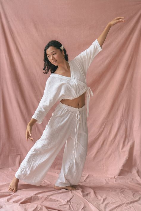 Flowy Pants Outfit Aesthetic, Indigo Luna, Loose Cotton Pants, Yoga Flare Pants, Yogi Lifestyle, Sustainable Womens Clothing, Snow Dress, Cord Trousers, Slow Fashion Brands