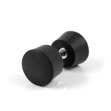 Black Areng Ebony Wood Stud Earring Popular Earrings, Wood Earrings Stud, Earring Hole, Fake Plugs, Magnetic Earrings, Types Of Earrings, Wood Studs, Stud Style, Ebony Wood