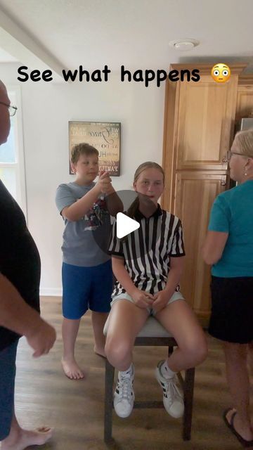 Jan Greg Berg on Instagram: "You know those reels that you watch and you say "That can't be true!" we found one of those and decided to try it ourselves! 

We really thought it would be a fail!! 😂 All I can say is not what we expected and the reactions are priceless!

Check it out!

#notrick #powerofpositivity #countryliving #grandparents #grandkids #funtimes" Bible Object Lessons, Challenges Funny, Family Fun Games, Family Feud, Group Games, Funny Cats And Dogs, Game Ideas, Adult Games, Parkour